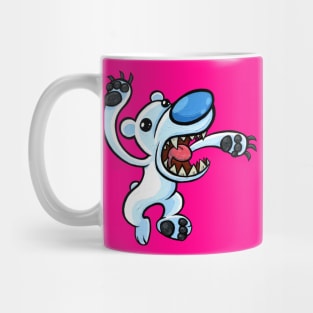 Baby Polar Bear Attack! Mug